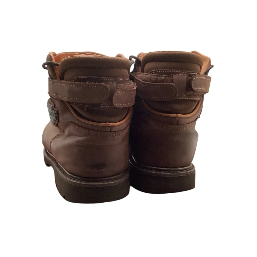 Harley Davidson Men's‎ Brown Leather Boots size 9.5